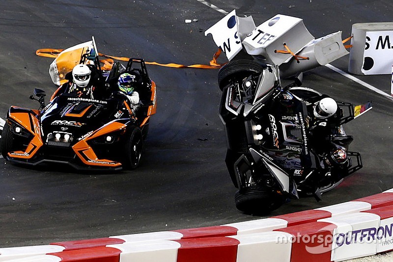 Wehrlein start na zware crash niet meer in Race of Champions