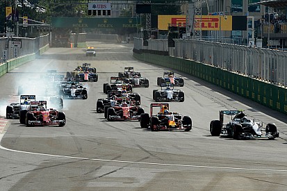 Formel 1 2017 in Baku: Startaufstellung zum GP Aserbaidschan