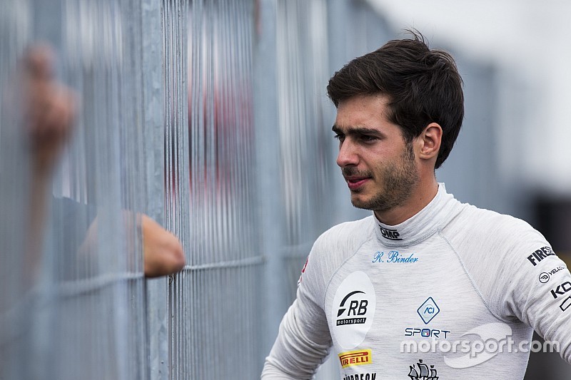 Binder sustituye a Merhi en la cita de Jerez de la F2