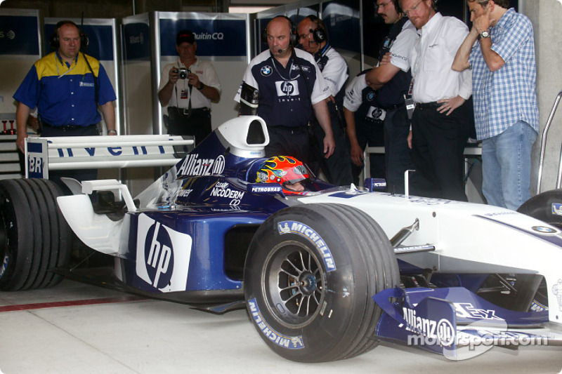 Indianapolis 2003: Jeff Gordon im Formel-1-Boliden