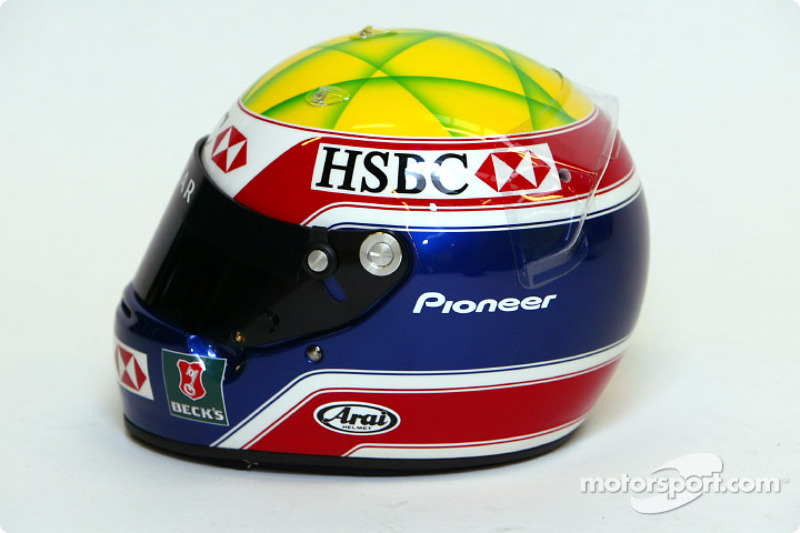 Mark Webber'in, kask