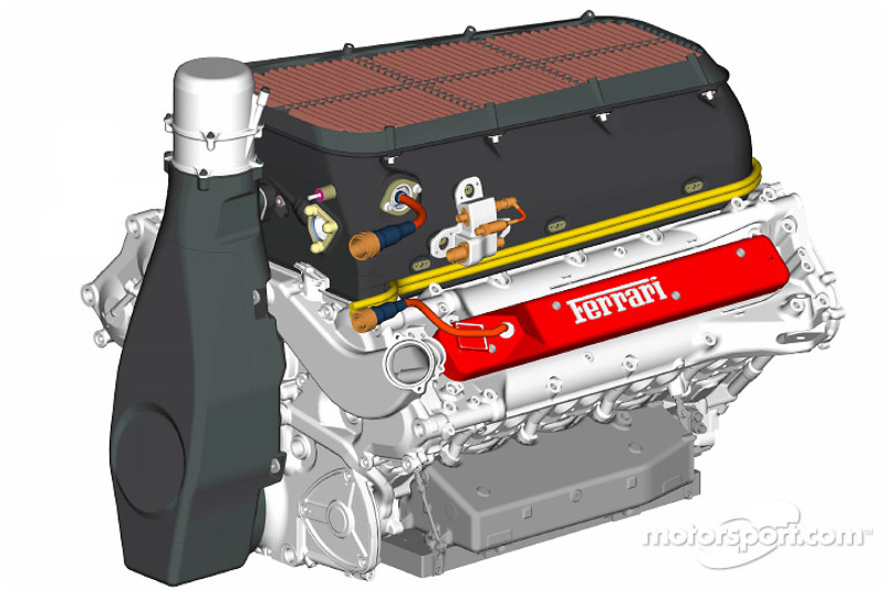 Двигун Ferrari F2004