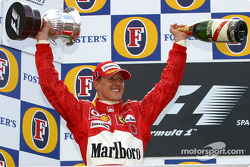 Podium: Michael Schumacher