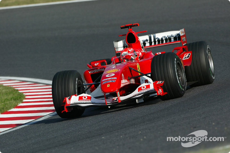 2004 - Suzuka: Michael Schumacher, Ferrari F2004