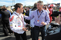 LCR Honda MotoGP manager Lucio Cecchinello met Mick Doohan