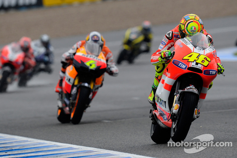 Valentino Rossi, Ducati Team di MotoGP Spanyol 2011.