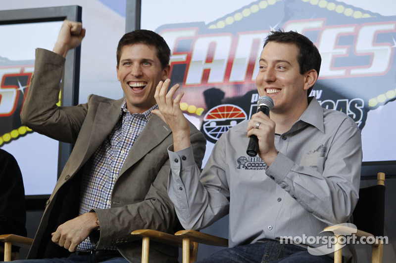 Denny Hamlin und Kyle Busch