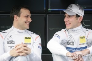 Gary Paffett, Team HWA AMG Mercedes, AMG Mercedes C-Coupe and Christian Vietoris, Team HWA AMG Mercedes, AMG Mercedes C-Coupe