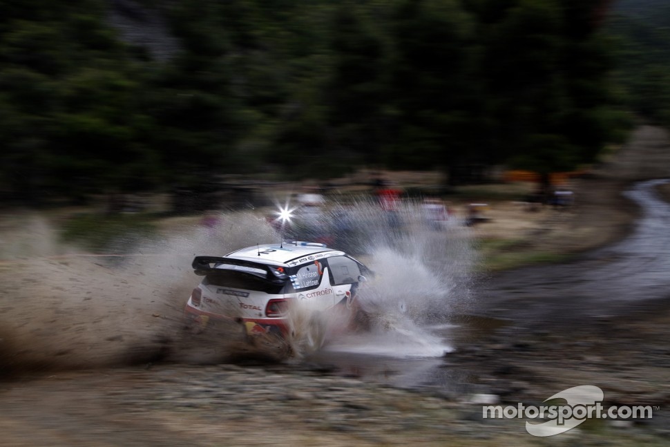 Mikko Hirvonen and Jarmo Lehtinen, Citroën DS3 WRC, Citroën Total World Rally Team