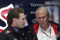 Christian Horner, Red Bull Racing, Sporting Director and Helmut Marko, Red Bull Racing, Red Bull Advisor