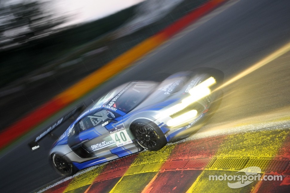 #40 Sainteloc Racing Audi R8 LMS ultra: Grégory Guilvert, Dino Lunardi, Filipe Albuquerque