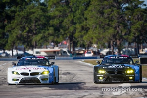 #56 BMW Team RLL BMW Z4 GTE: Dirk Müller, Joey Hand, John Edwards, #55 BMW Team RLL BMW Z4 GTE: Bill Auberlen, Maxime Martin, Jörg Müller