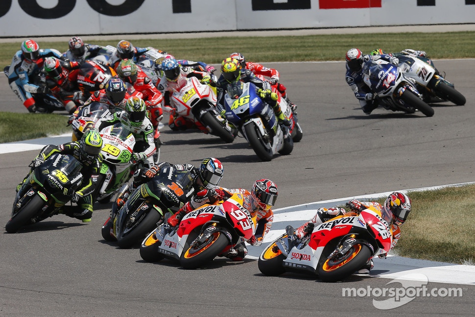 Start: Dani Pedrosa, Repsol Honda Team leads