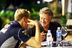 Sebastian Vettel, Red Bull Racing con Hermann Tilke, diseñador de circuitos