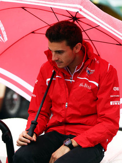 Jules Bianchi, Marussia F1 Team alla parata dei piloti
