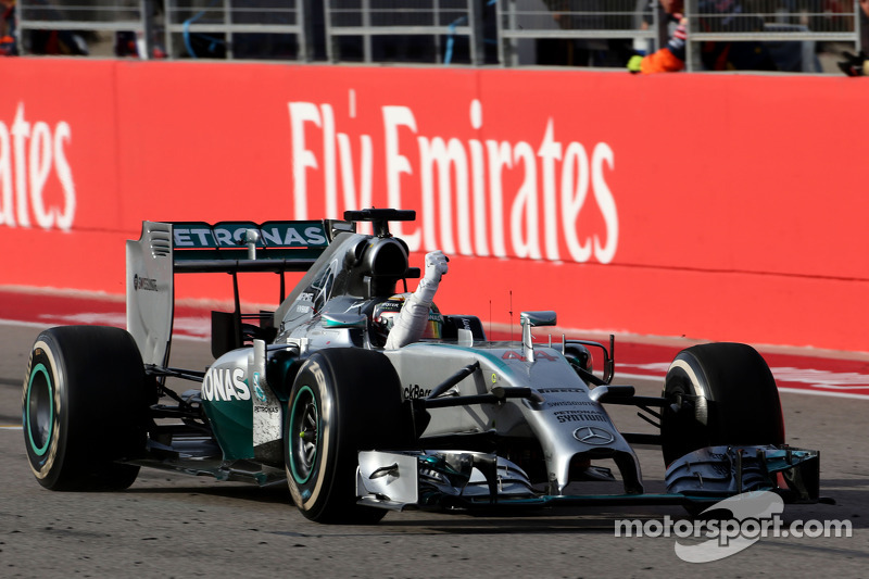 2014 Birleşik Devletler GP: Lewis Hamilton, Mercedes AMG F1