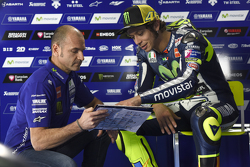 Massimo Meregalli con Valentino Rossi