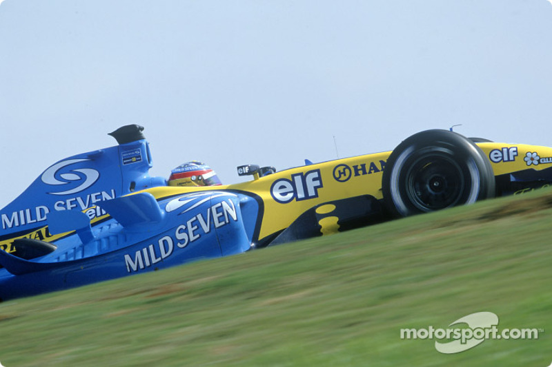 Fernando Alonso tijdens het Braziliaanse Grand Prix-weekend