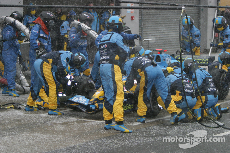 Pitstop Fernando Alonso
