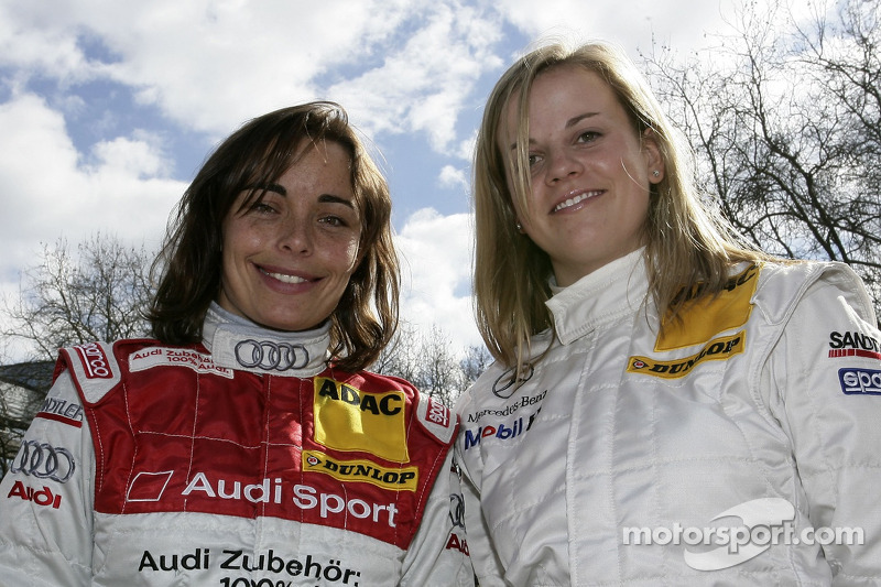 Vanina Ickx, Audi, und Susie Stoddart, Mercedes