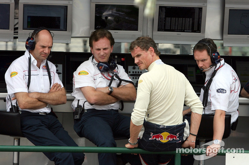 Adrian Newey, Christian Horner, David Coulthard