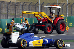 Felipe Massa, Williams FW37, después del accidente