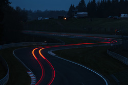 Lichtstrepen op de Nürburgring