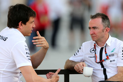 Тото Вольф, Mercedes GP та Падді Лоу, Mercedes AMG F1 Виконавчий директор