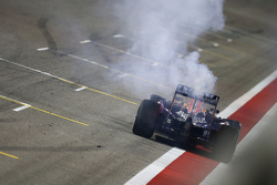 Daniel Ricciardo, Red Bull Racing RB11, stopt net na de finish