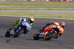 Марк Маркес, Repsol Honda Team та Валентіно Россі, Yamaha Factory Racing