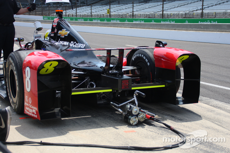 Starter motor detail at Indy 500