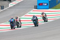 Maverick Viñales, Team Suzuki MotoGP con Danilo Petrucci, Pramac Racing Ducati y Scott Redding, Marc