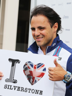 Felipe Massa, Williams houdt van Silverstone.