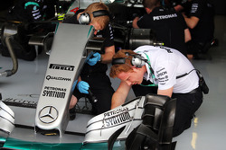 Mercedes AMG F1 W06 voorvleugel