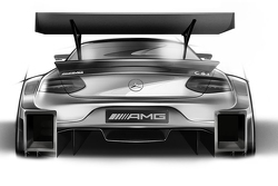 Mercedes-Benz DTM 2016, Zeichnung