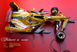 Posible diseño para los autos de IndyCar en 2035