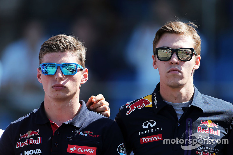 Макс Ферстаппен, Scuderia Toro Rosso и Даниил Квят, Red Bull Racing