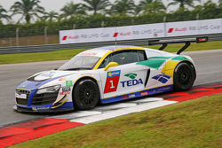 奥迪泰达车队1号奥迪R8 LMS:熊龙