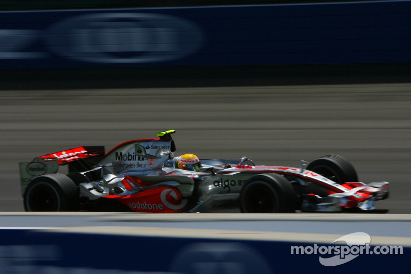 2007 - Indianapolis: Lewis Hamilton, McLaren-Mercedes MP4-22