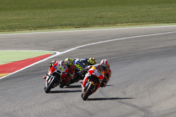 Dani Pedrosa, Repsol Honda Team e Andrea Iannone, Ducati Team e Valentino Rossi, Yamaha Factory Raci