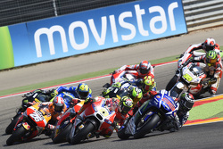 Partenza: Jorge Lorenzo, Yamaha Factory Racing al comando