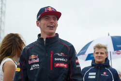 Max Verstappen, Scuderia Toro Rosso, bei der Fahrerparade
