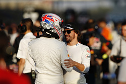 Jenson Button and Fernando Alonso, McLaren MP4-30