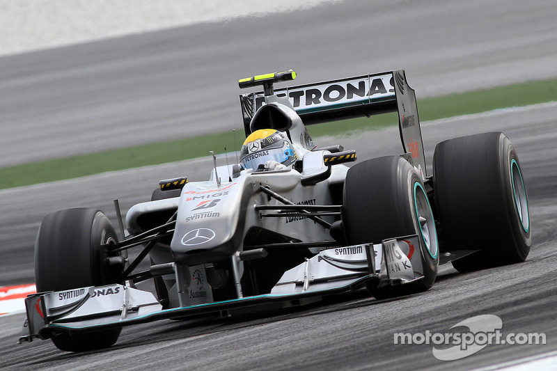 Maleisië 2010: Eerste podium voor Mercedes