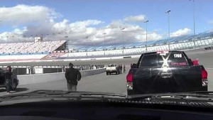 Truck Crashes and Loses Tire @ Las Vegas Motor Speedway Charity Event Truck Crashes and Loses Tire @ Las Vegas Motor Speedway Charity Event