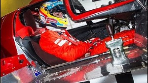 Fernando Alonso tries a Ferrari 512 S - Le Mans 2014 Fernando Alonso tries a Ferrari 512 S - Le Mans 2014