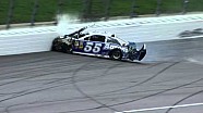 NASCAR Vickers' day ends early | Kansas Speedway (2013) NASCAR Vickers' day ends early | Kansas Speedway (2013)