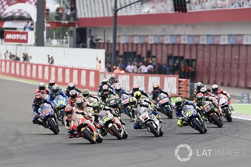 Salida: Marc Marquez, Repsol Honda Team lidera