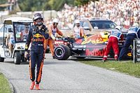Verstappen se desculpa por rádio com palavrões após abandono