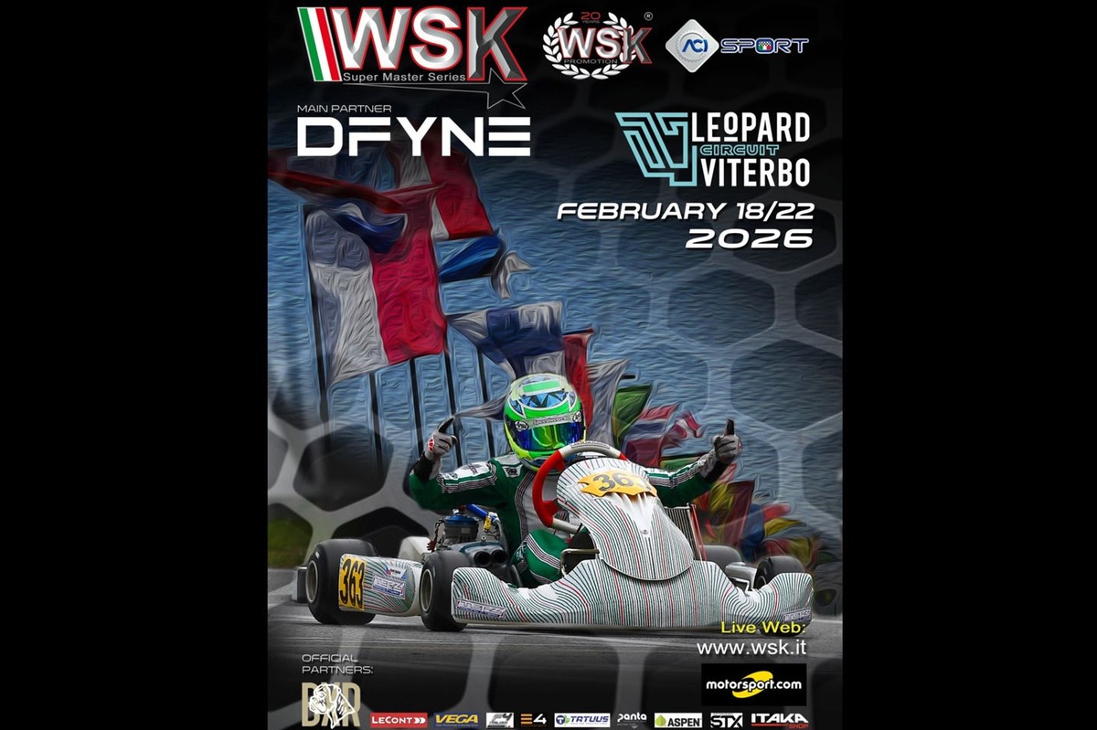 WSK | La Super Master Series è pronta per il terzo round a Viterbo